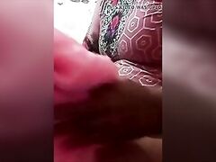 Tamil Horny Sweet playing with her Bouncy Tits